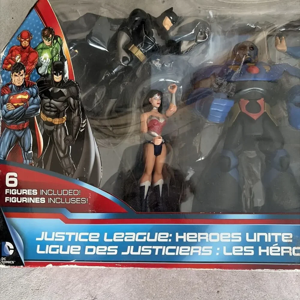 Justice League Heroes Unite Action Figure Set (6 Figures) Mattel NEW